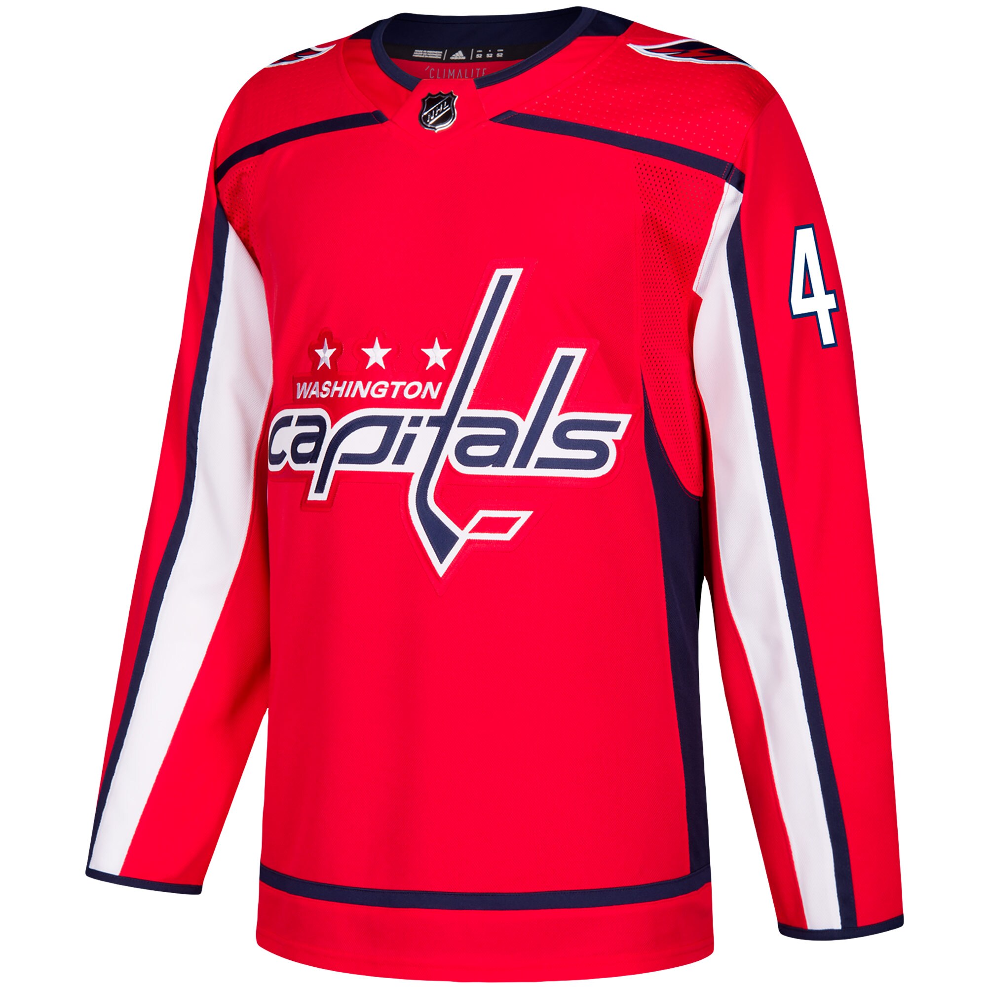Tom Wilson Washington Capitals adidas Home Authentic Player Jersey – Red