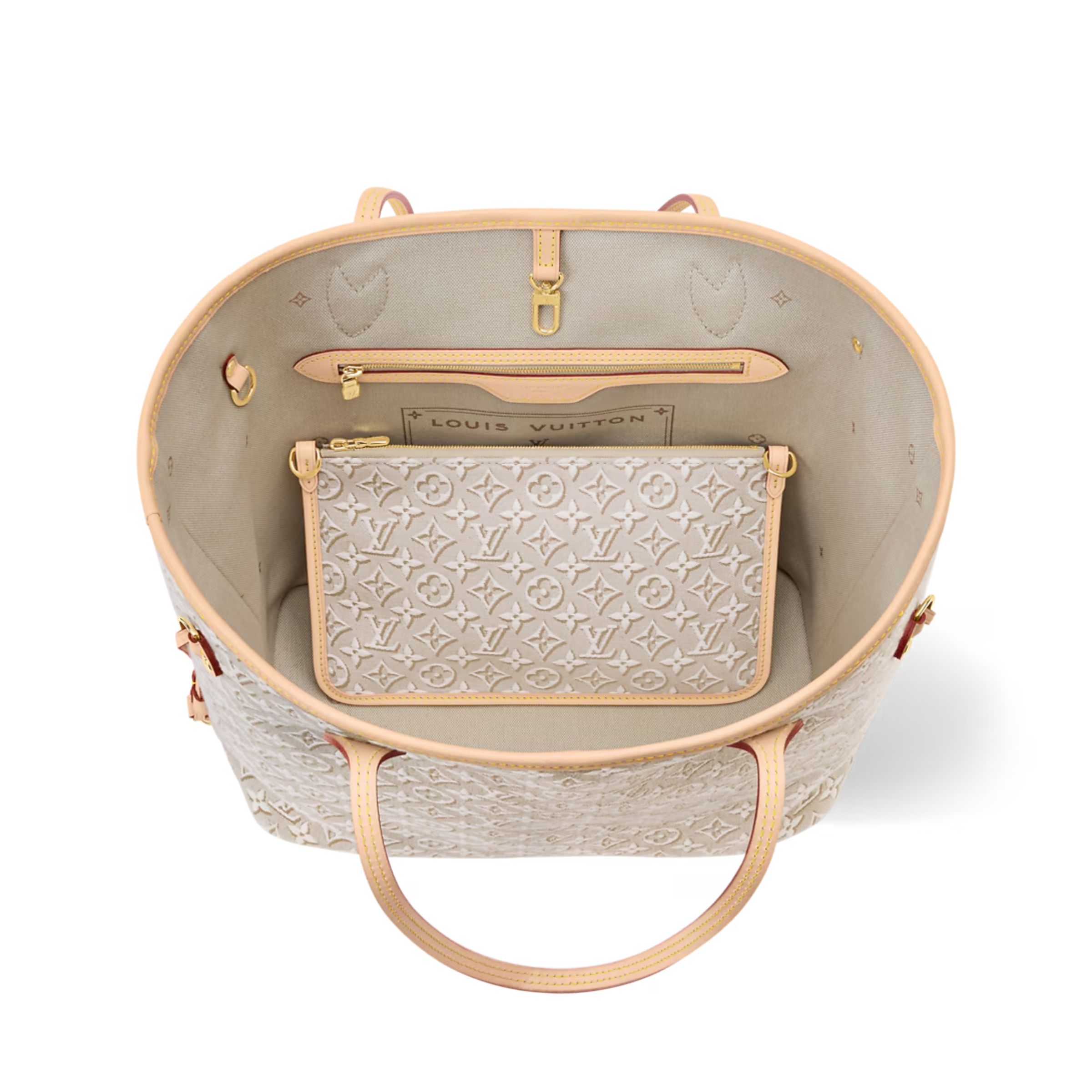 Louis Vuitton Neverfull MM Monogram Emblème Peuplier Motif 47cm M2A381
