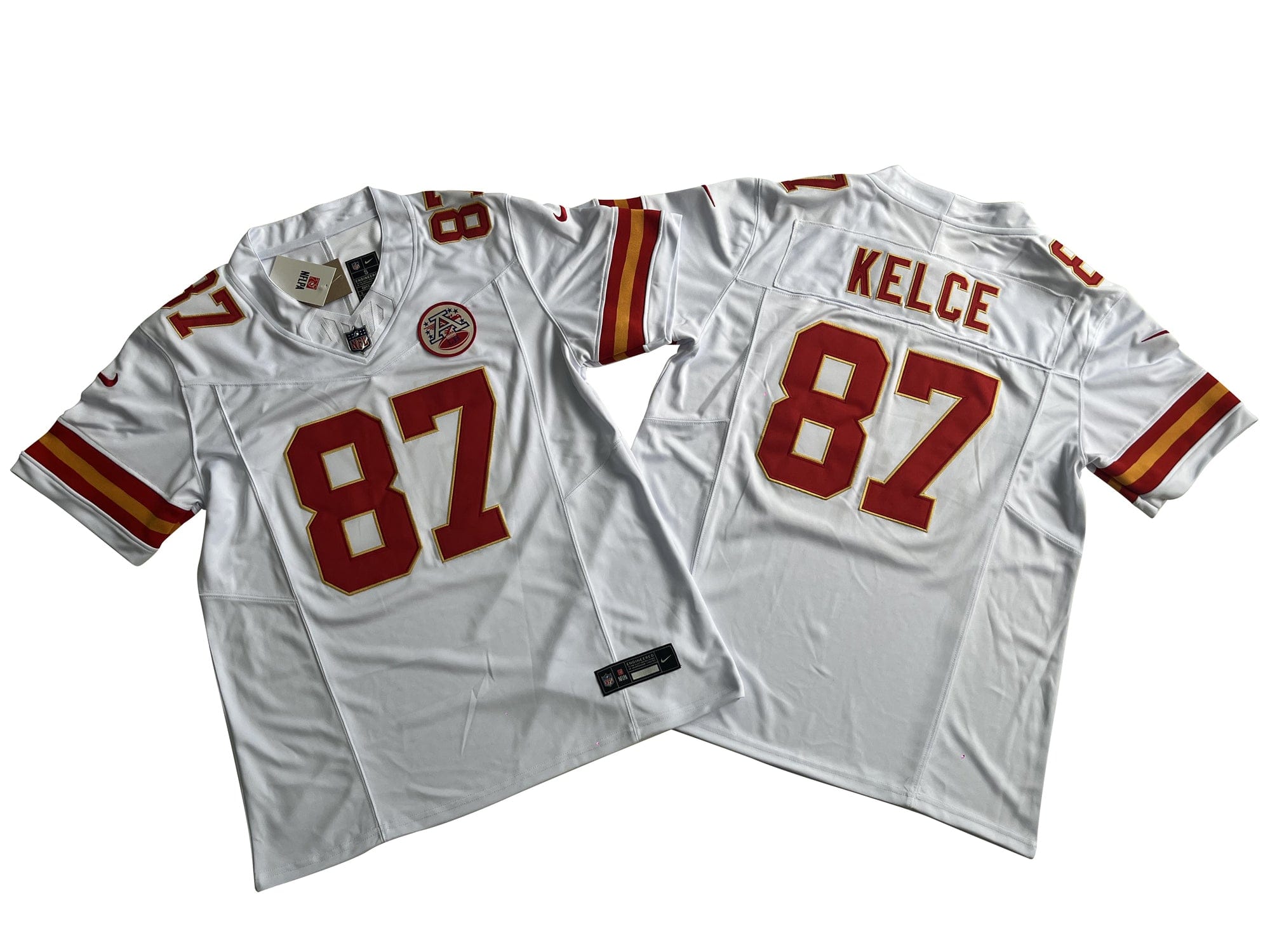Kansas City 87# Travis Kelce Nike Vapor F.U.S.E. Limited Jersey