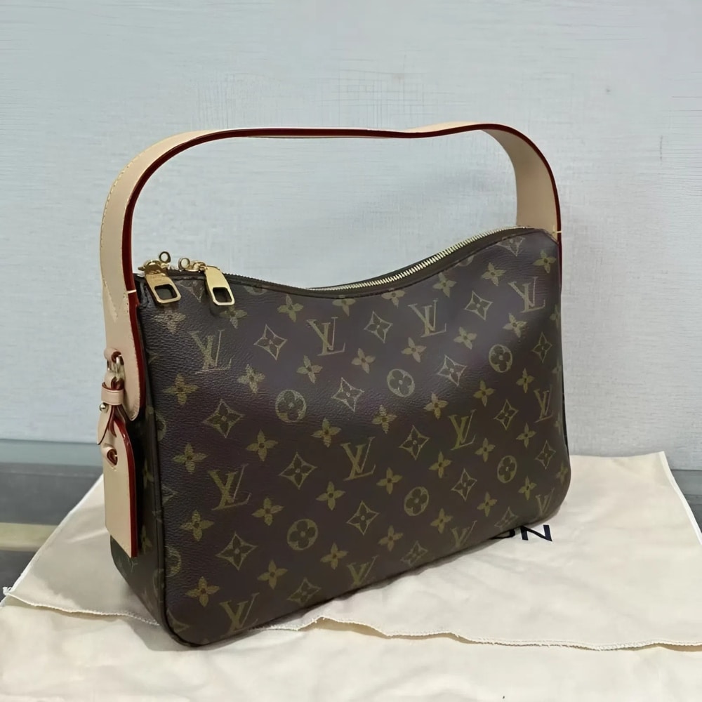 Louis Vuitton Slouchy PM Bag Brown 33cm M11952