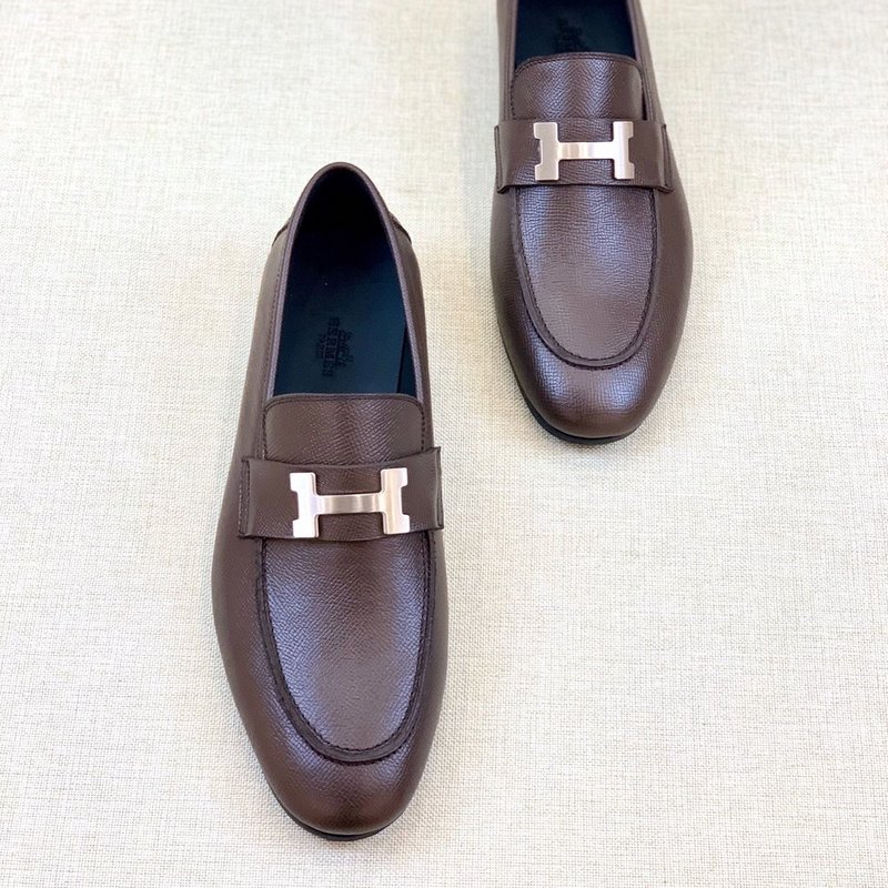 HERMES PARIS LOAFER BROWN