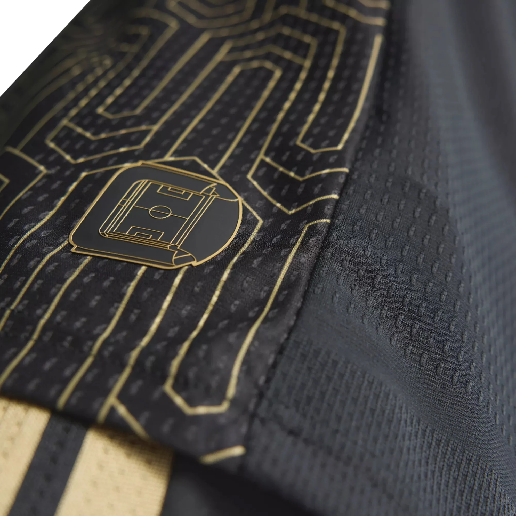 adidas Men's Son Heung-min LAFC Authentic Match Home Jersey 26/27 (Black/Gold)