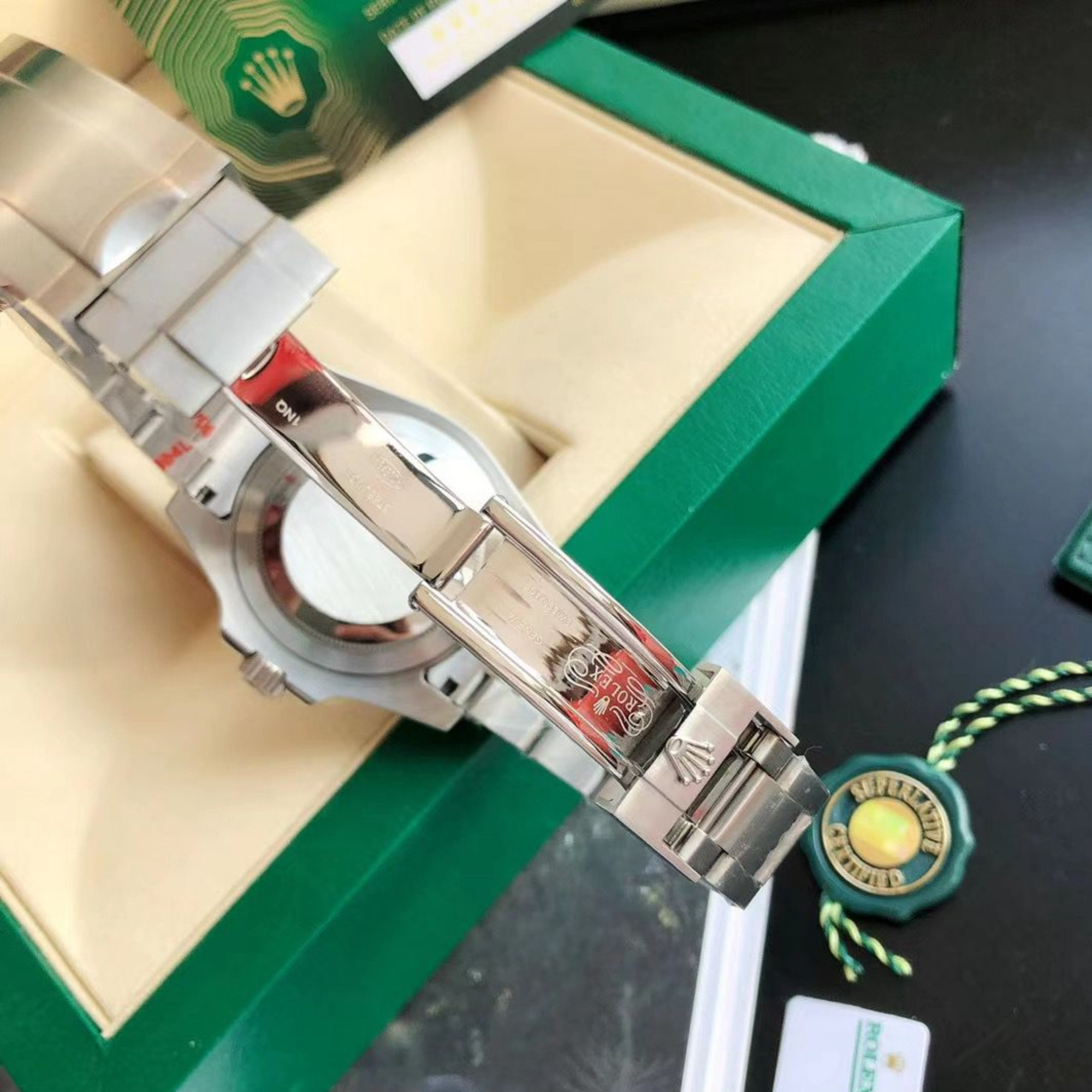 Rolex Submariner White Gold Blue Dial 116619lb