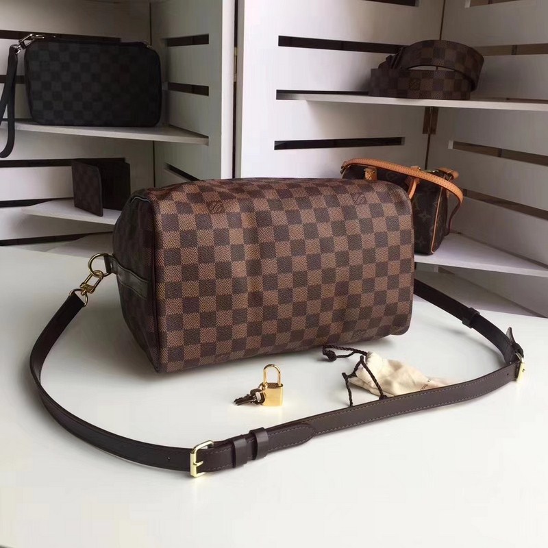 Louis Vuitton Speedy Bandoulière 25 Damier Ebene 25cm N40575