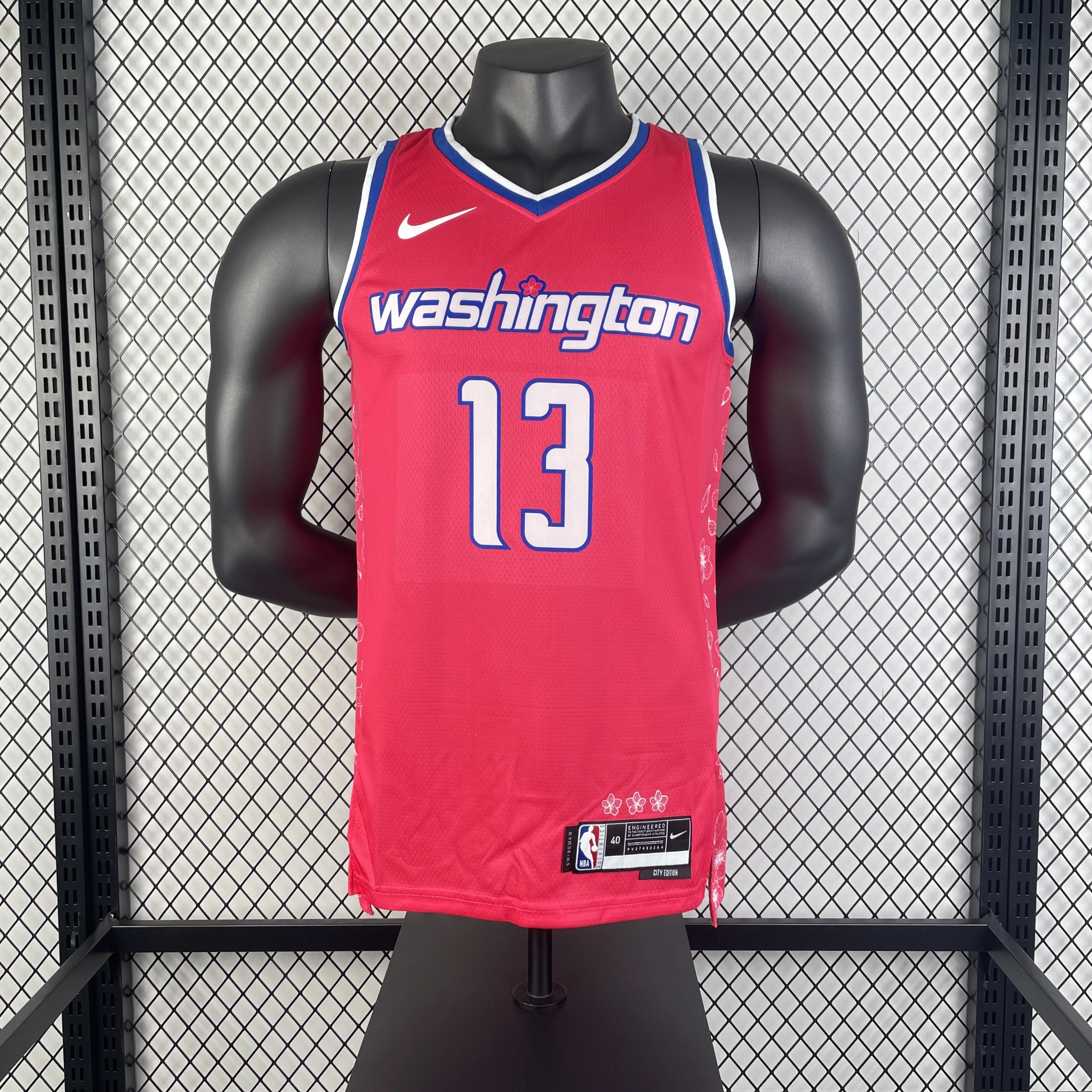 2022 NBA Washington Wizards 13 Poole  Basketball Jersey