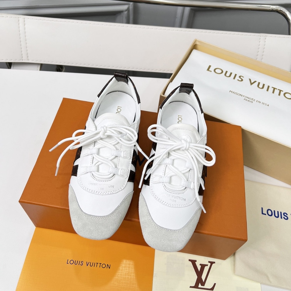 Louis Vuitton Lv Sneakerina Monogram White 1Ahnc6