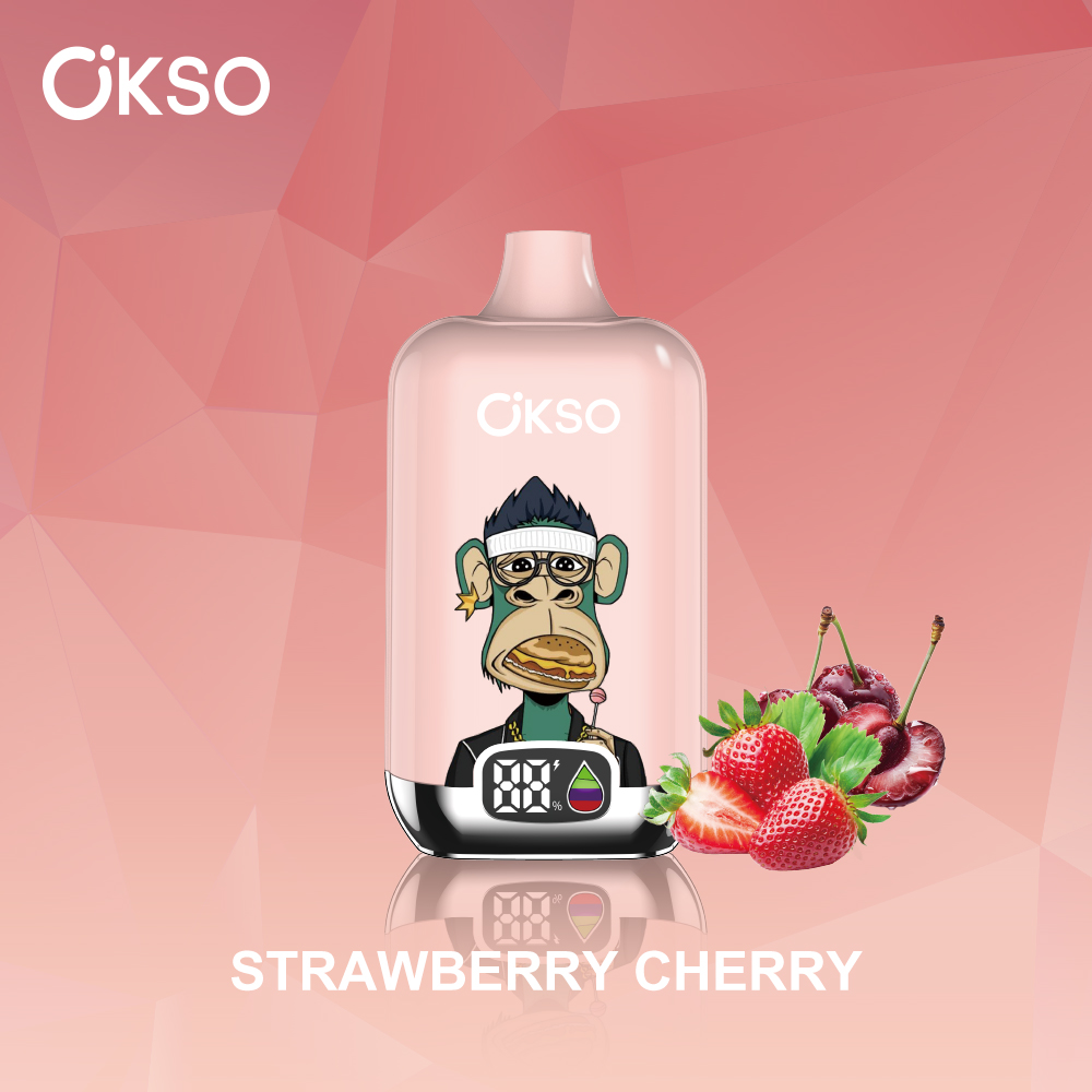 OKSO Digital box 12000 12K Puffs Rechargeable LED Display Disposable Vape