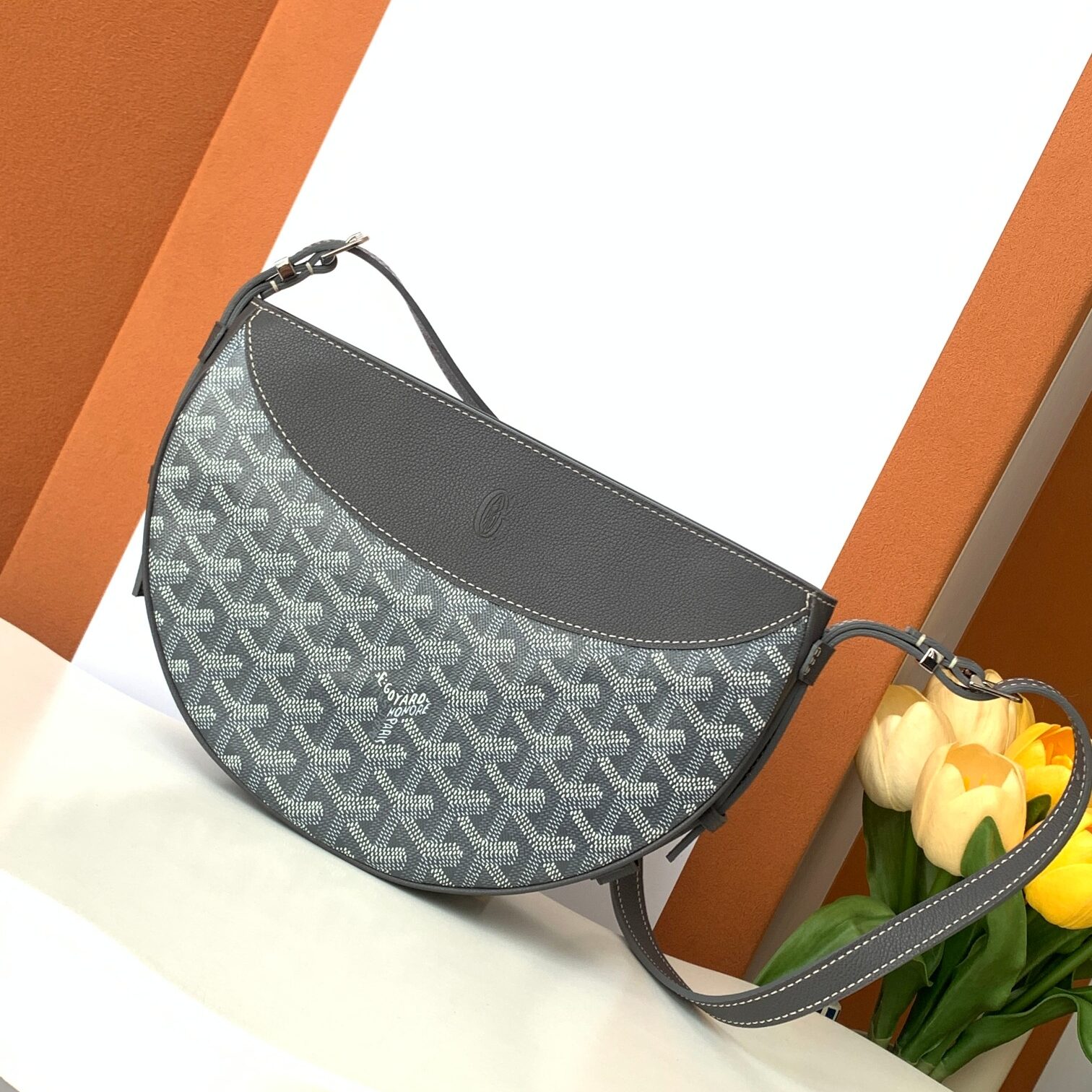 Goyard Hirondelle Bag – Bagistry Closet Grey 25cm