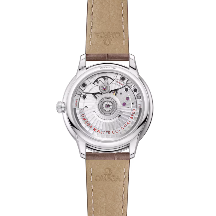 Omega De Ville Prestige 34 mm Grey Dial with Diamonds Stainless Steel Strap 434.13.34.20.52.002