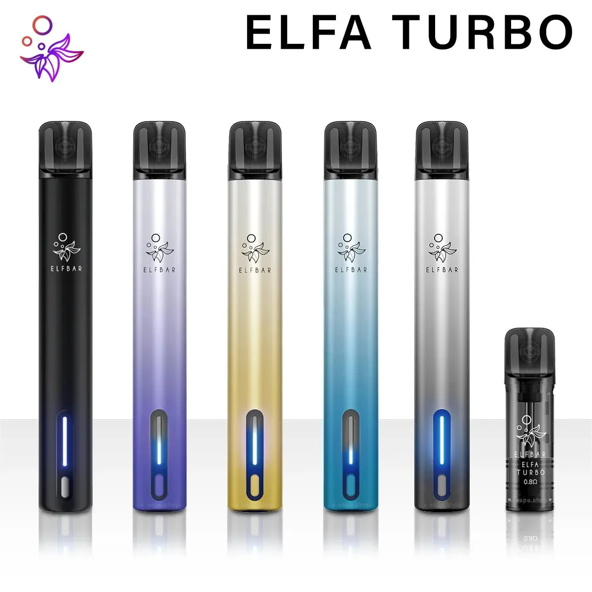ELFA Akku Turbo mit Geschmacksboost von Elfbar
