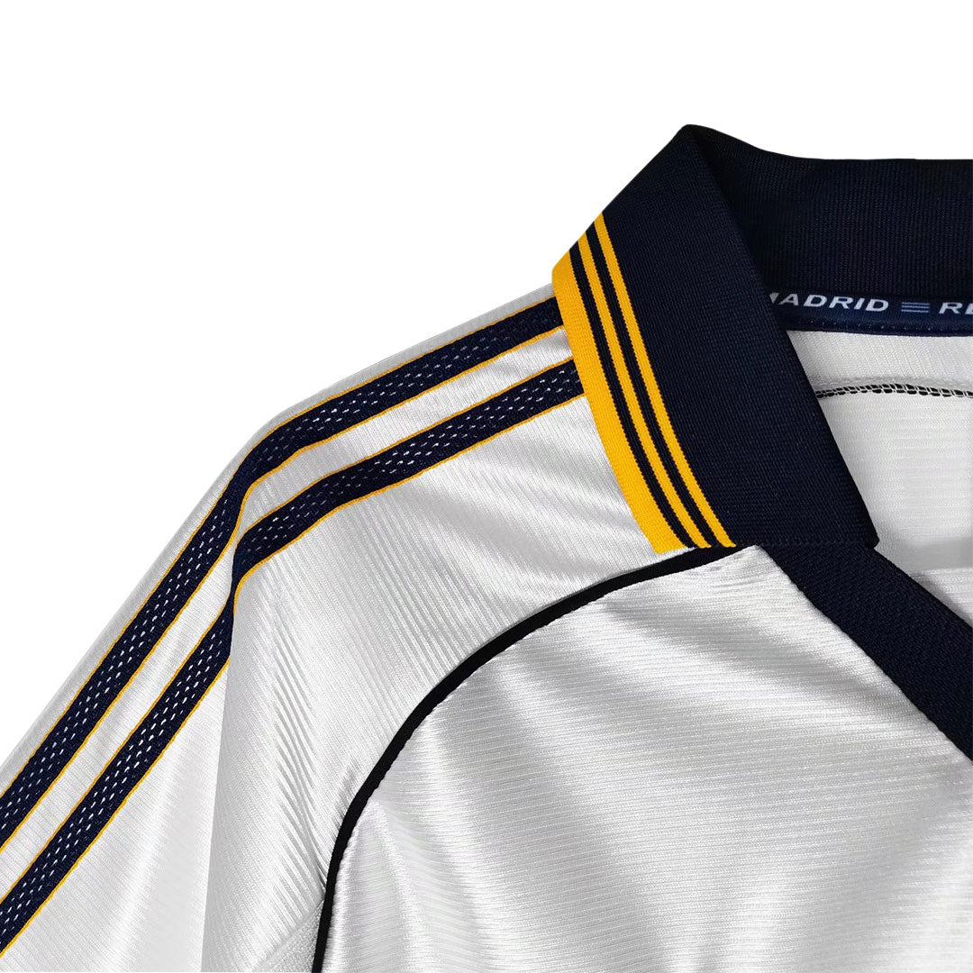 R.Carlos #3 Real Madrid 1998/00 Home Retro Soccer Jersey