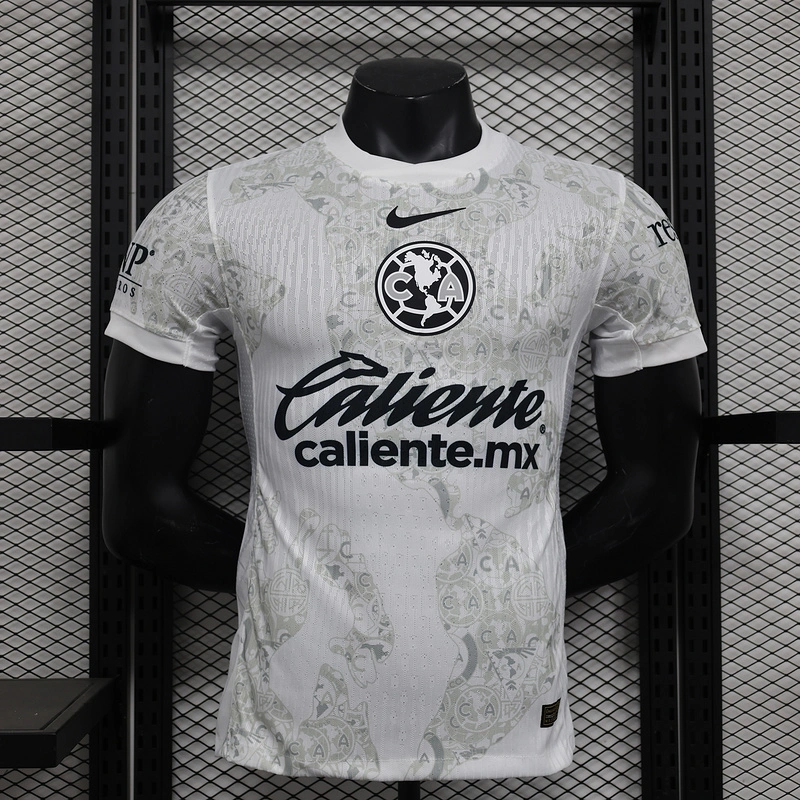 Player 2024-25 Club America White Football jersey