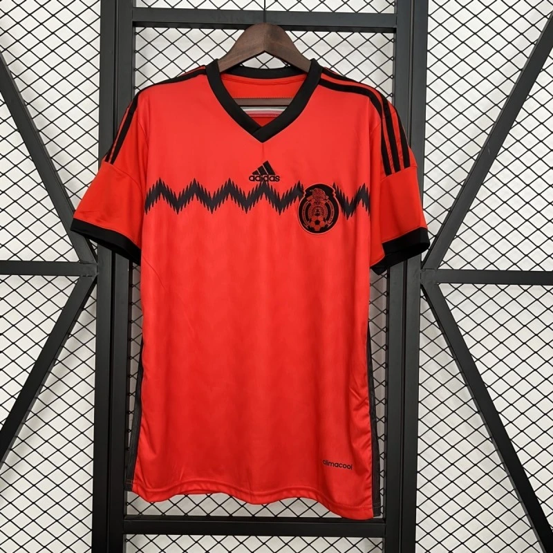 Retro 2014 Mexico Home football jersey Retro