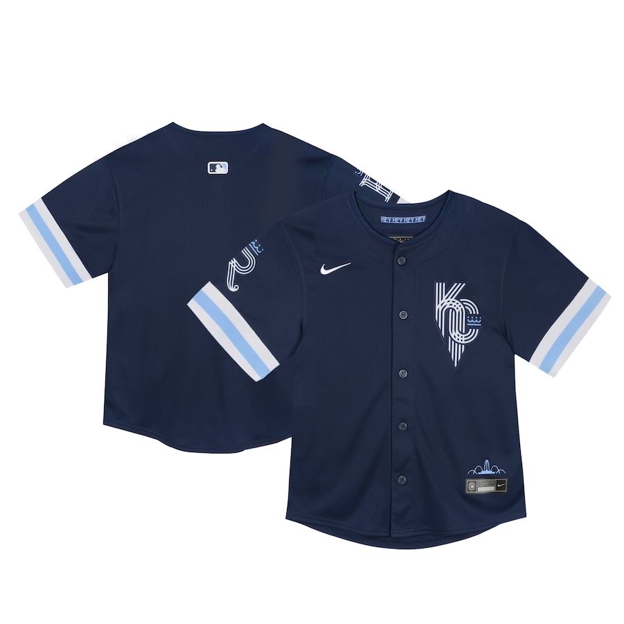 Kansas City Royals Toddler City Connect Limited Jersey Navy
