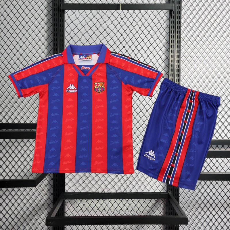 Retro KIDS 1996-97 KIDS FC Barcelona Master RONALDO Football jersey retro