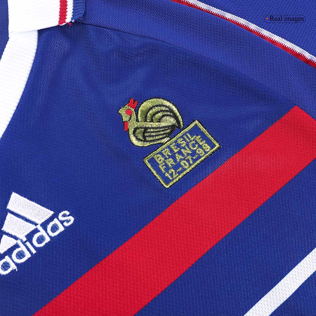 HENRY #12 France 1998 Home Retro Soccer Jersey