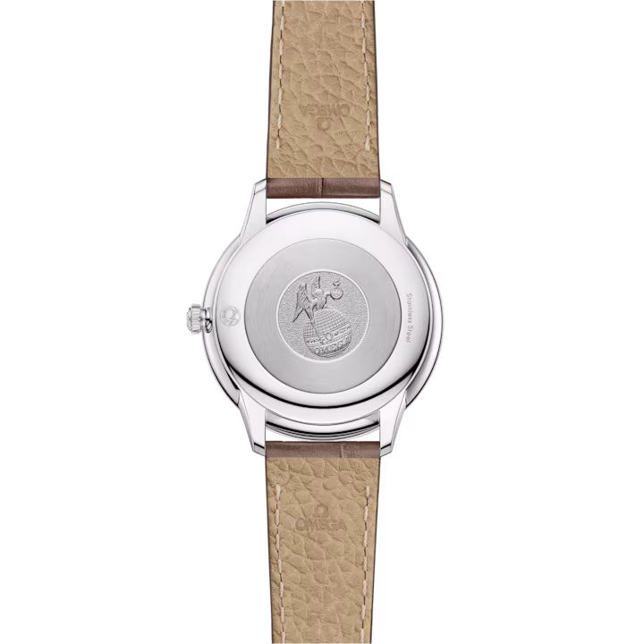 Omega De Ville Prestige 30 mm White Dial with Diamonds Stainless Steel Strap 434.13.30.60.55.001