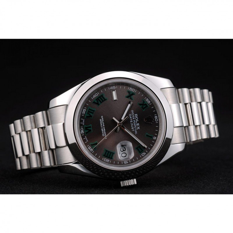 Rolex Datejust 41mm Rhodium Dial 126300 “Wimbledon” Smooth / Oyster