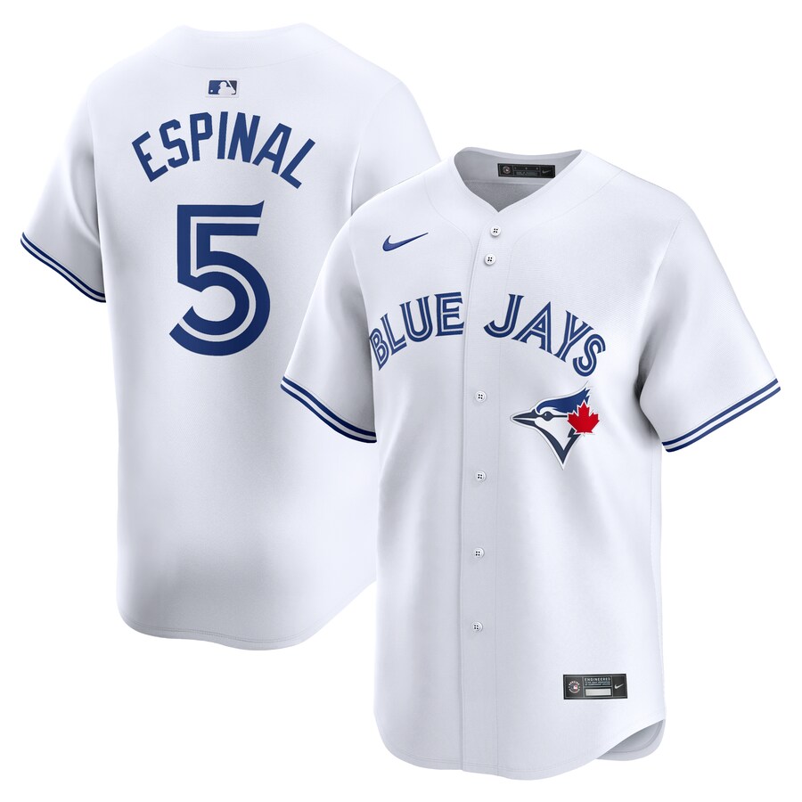 Santiago Espinal Toronto Blue Jays Home Limited Player Jersey White