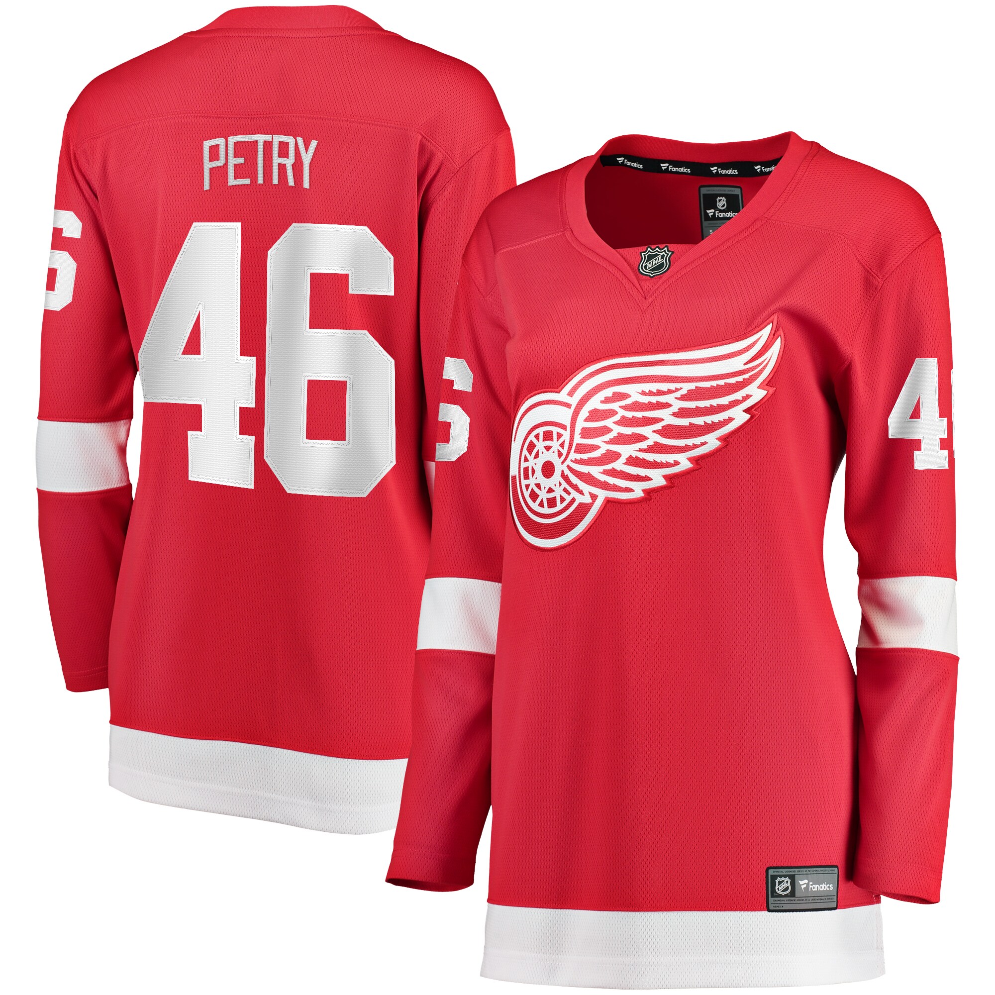 Jeff Petry Detroit Red Wings Fanatics Women’s Home Breakaway Player Jersey – Red