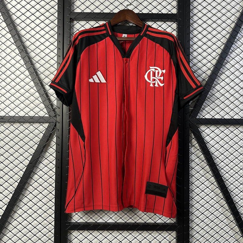 2025-26 Flamengo Baseball uniform Football jersey