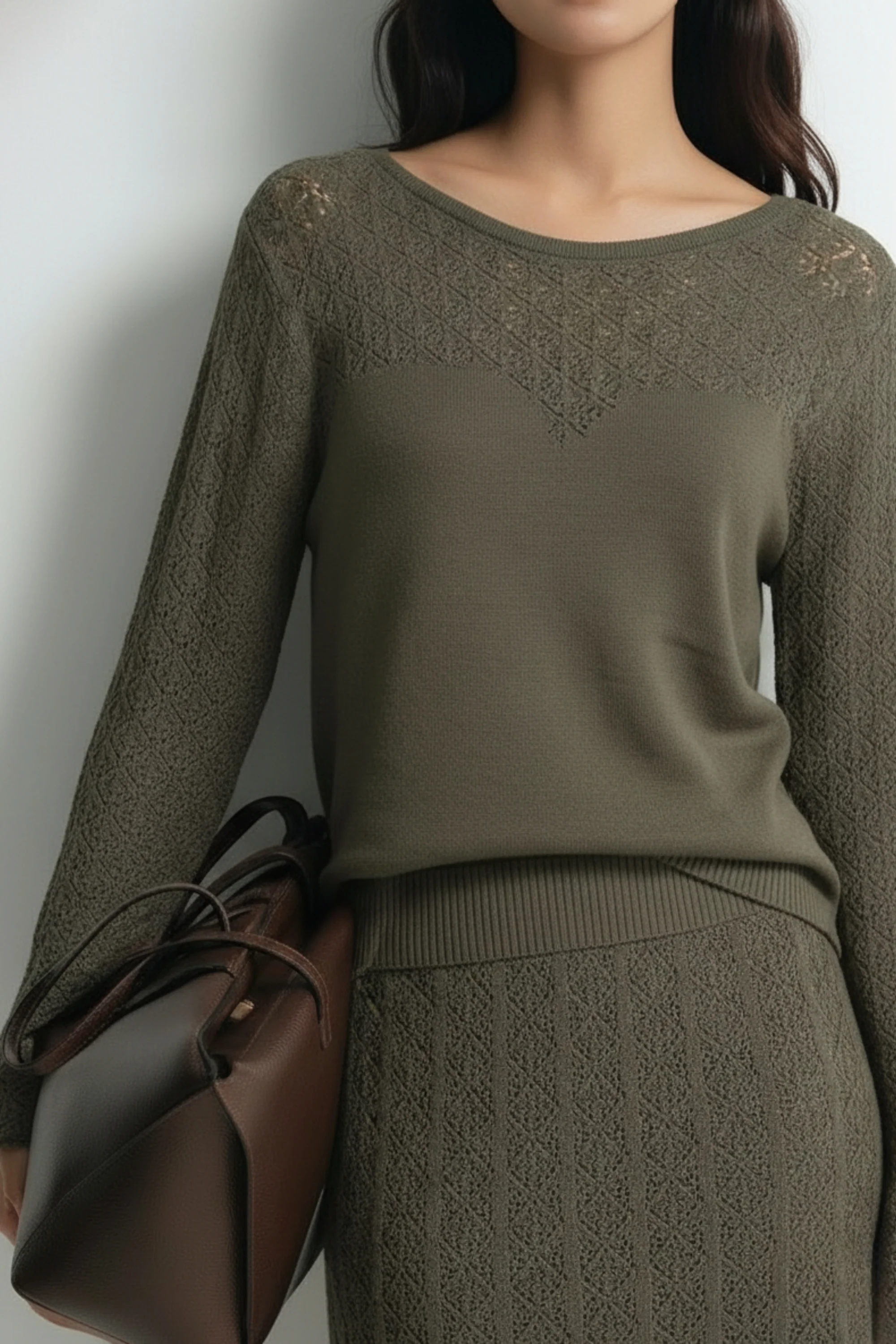 Stone Sage Knit Coord Set