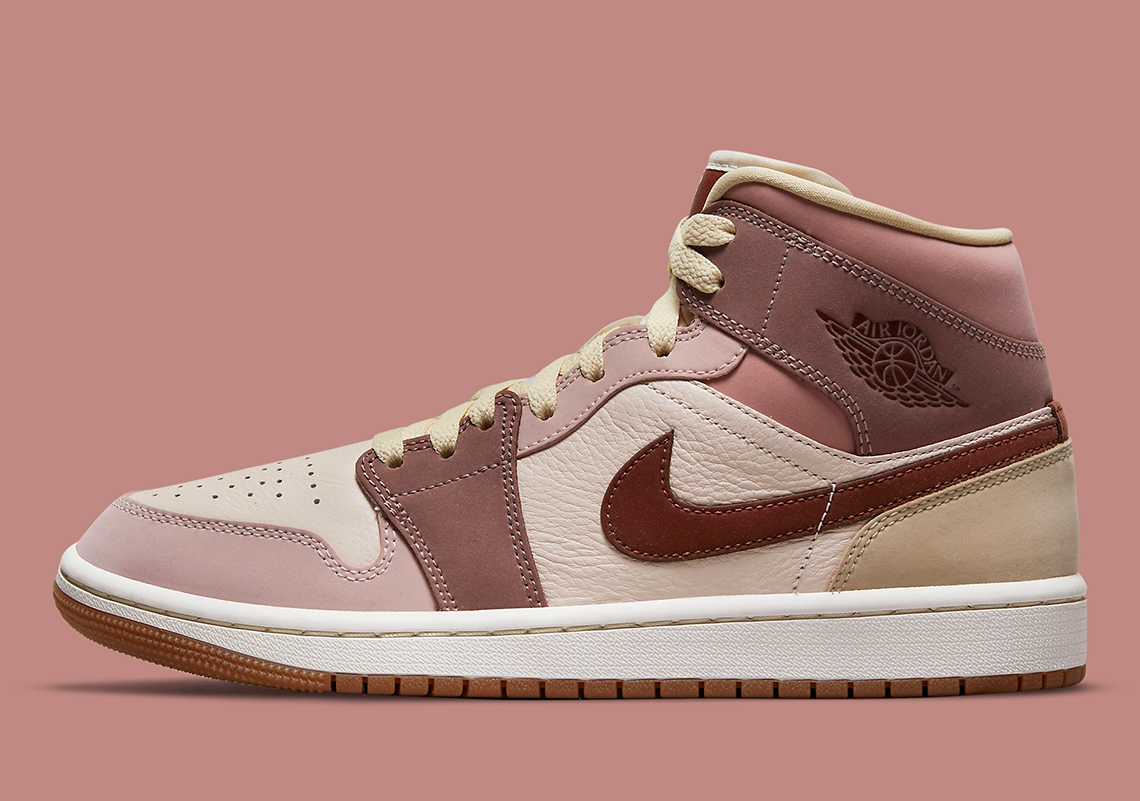 Wmns Air Jordan 1 Mid SE Dark Pony Smoky Mauve DO7440-821