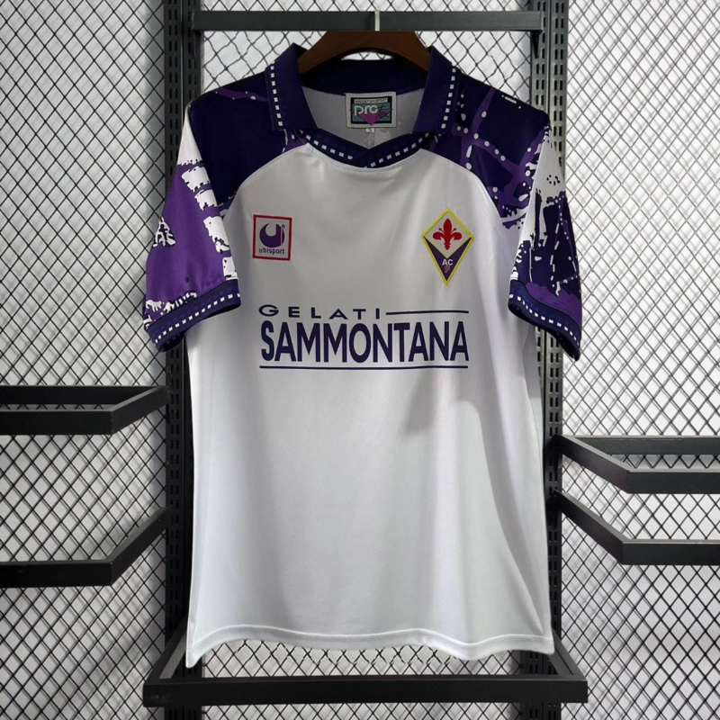 Retro 1994-95 Fiorentina Away Football jersey retro