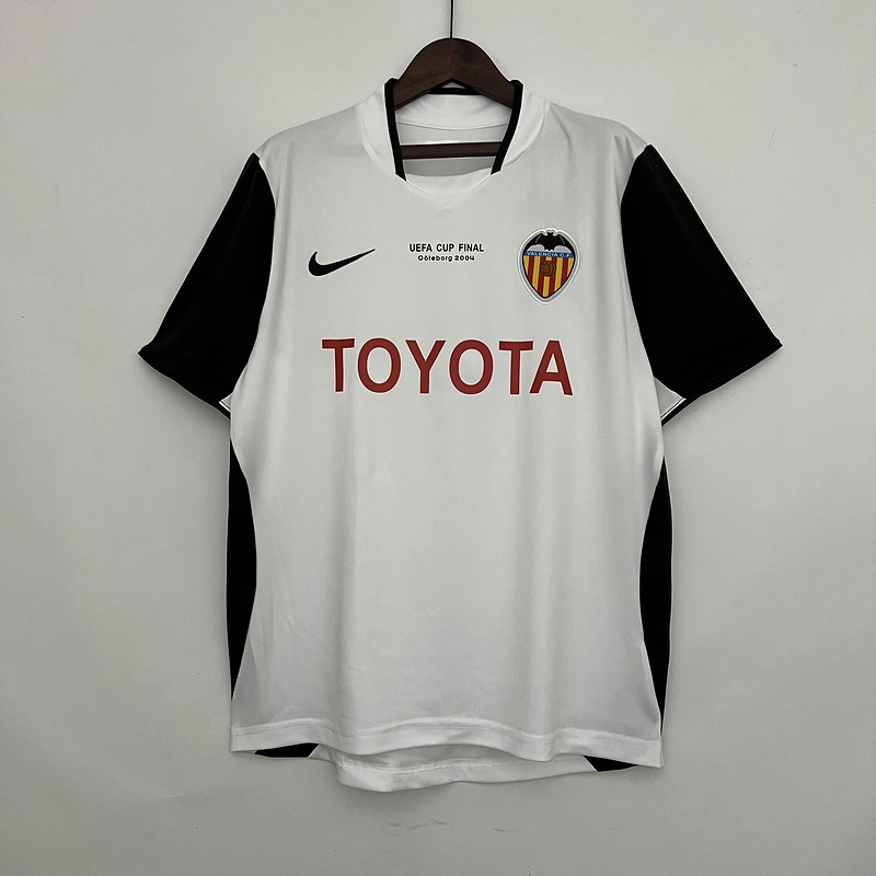 Retro 2003-04 Valencia Home Football jersey