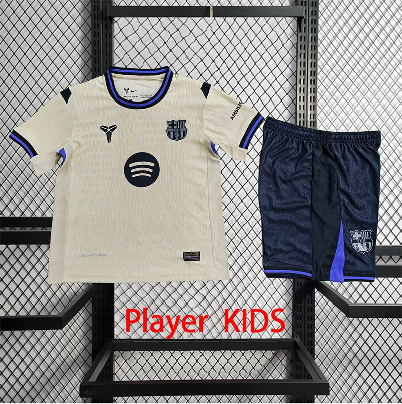 Player 2025-26 Barcelona Away KIDS Football jersey