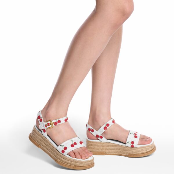 Louis Vuitton 1AHNSL LV x TM Maya Platform Sandal