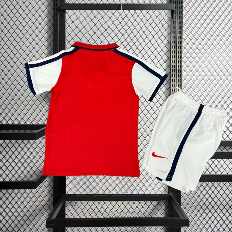 Retro KIDS 1999-02 KIDS Arsenal Home BERGKAMP ADAMS HENRY Football jersey retro