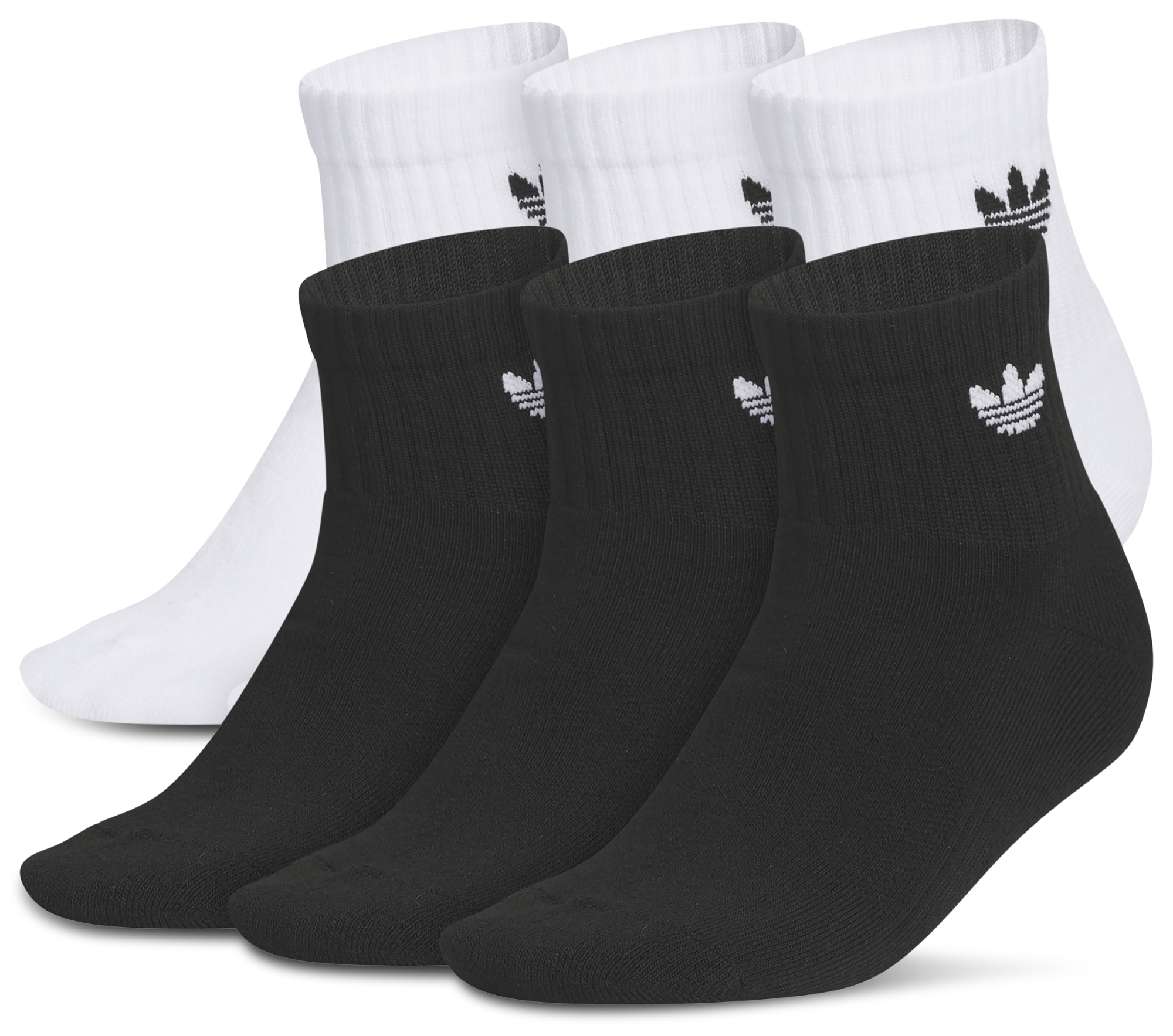 adidas Originals Trefoil 2.0 Quarter Socks 6-Pack