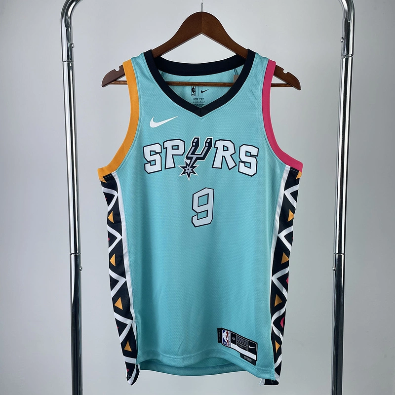 2023 NBA San Antonio Spurs 9 PARKER Basketball Jersey