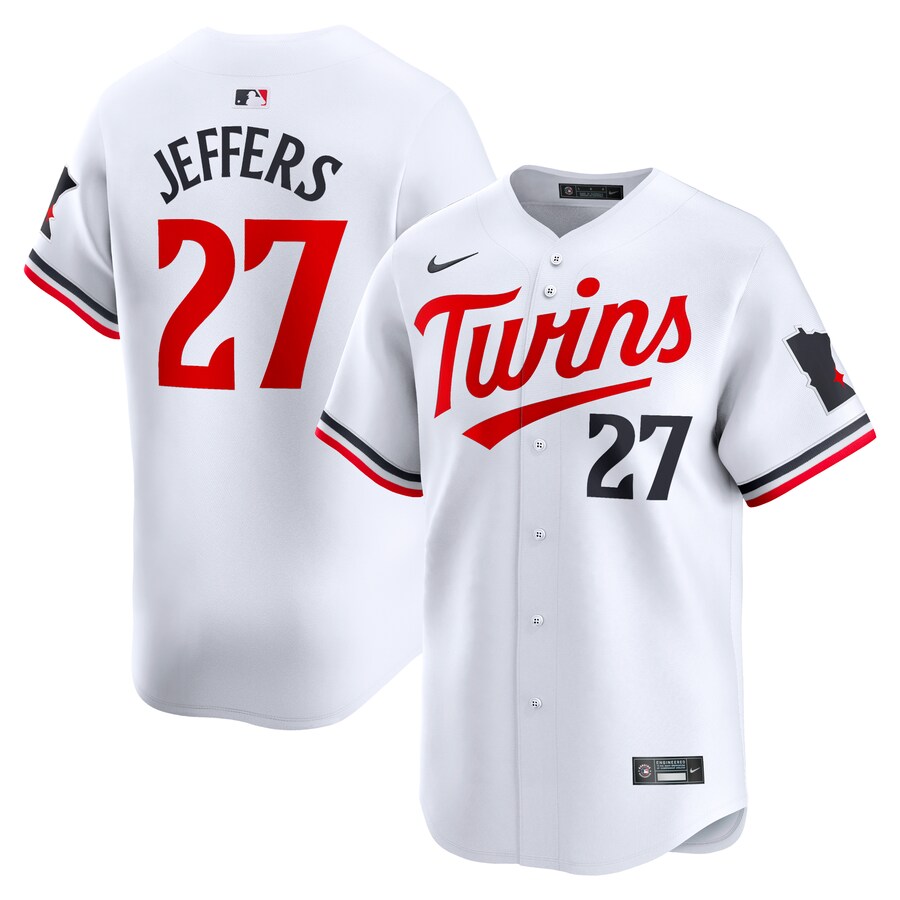Ryan Jeffers Minnesota Twins Home Limited Player Jersey White