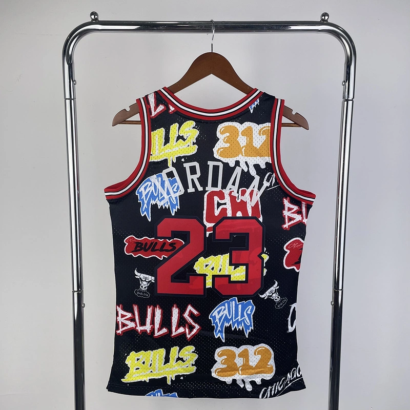 1997 NBA Chicago Bulls (23 JORDAN) Basketball Jersey