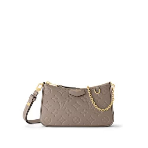 Louis Vuitton Easy Pouch On Strap Tourterelle Beige 19Cm