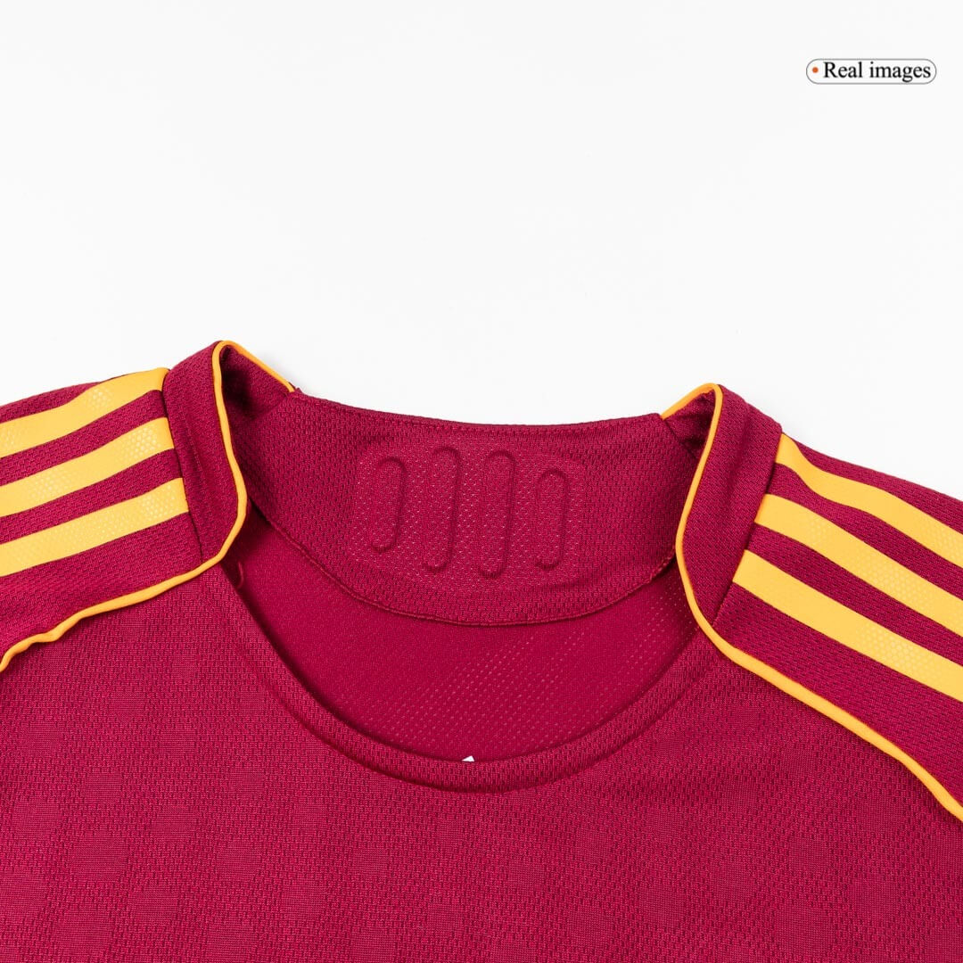 Roma Home Player Version Soccer Jersey 2025/26