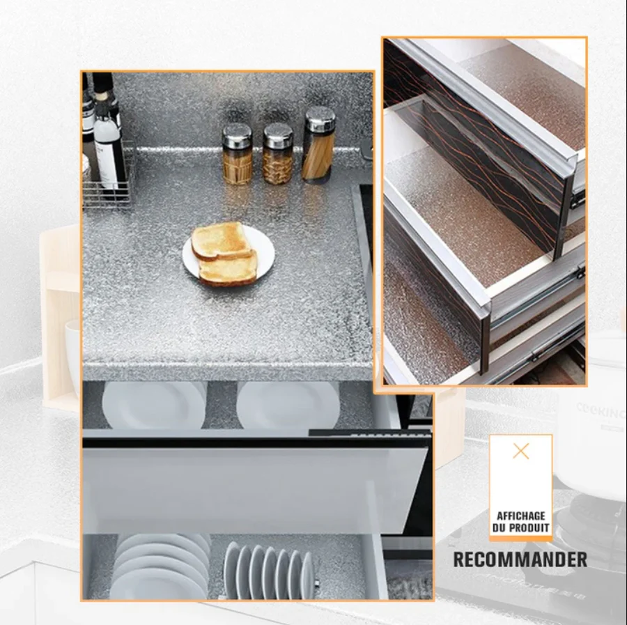 Autocollants Anti-Huile pour Cuisine