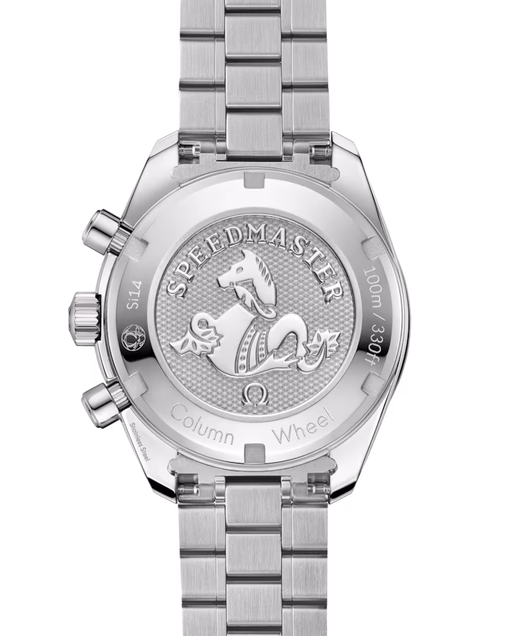 Omega Speedmaster 38 Black Dial 38mm Stainless Steel Bracelet 324.30.38.50.01.001
