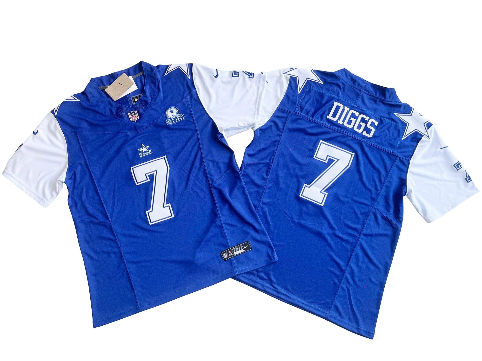 Dallas Cowboys 7# Trevon Diggs Nike Vapor F.U.S.E. Limited Jersey