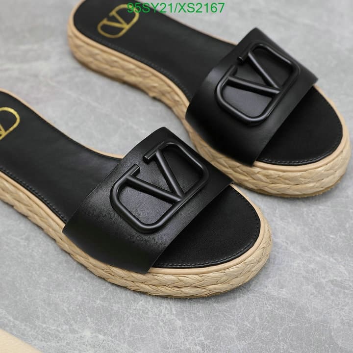 Valentino Garavani VLogo Signature Slide Sandals Black