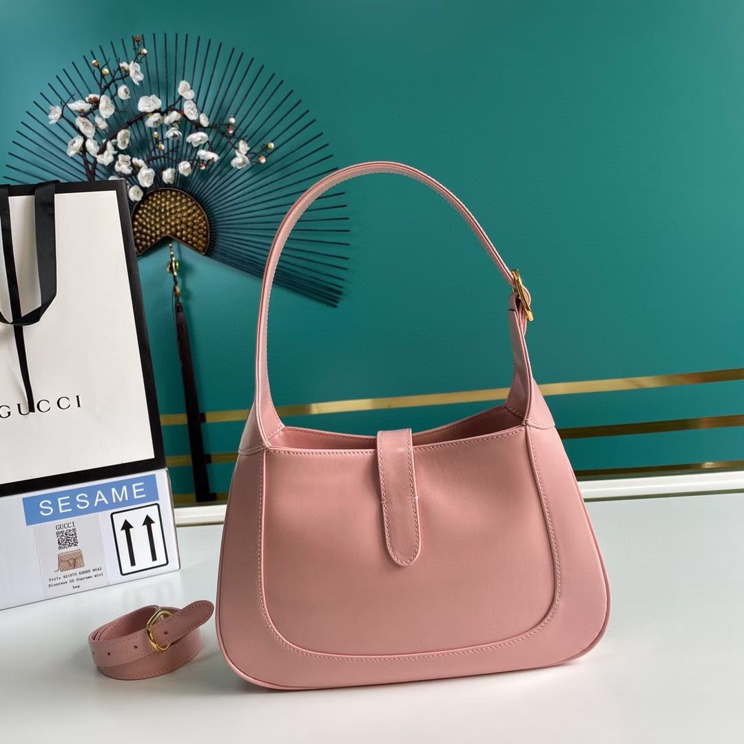 Gucci Jackie 1961 Mini Bag Light Pink 19cm 637091 10O0G 5815