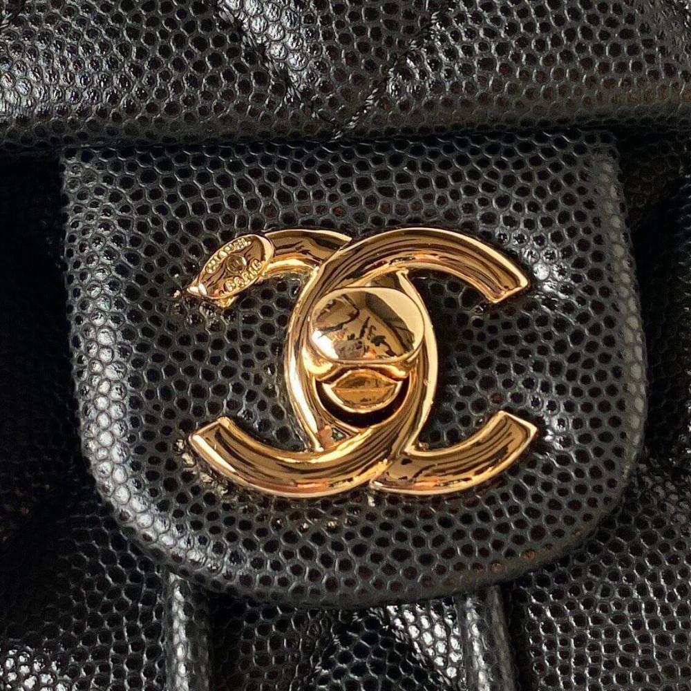 Chanel Small Backpack Grained Calfskin