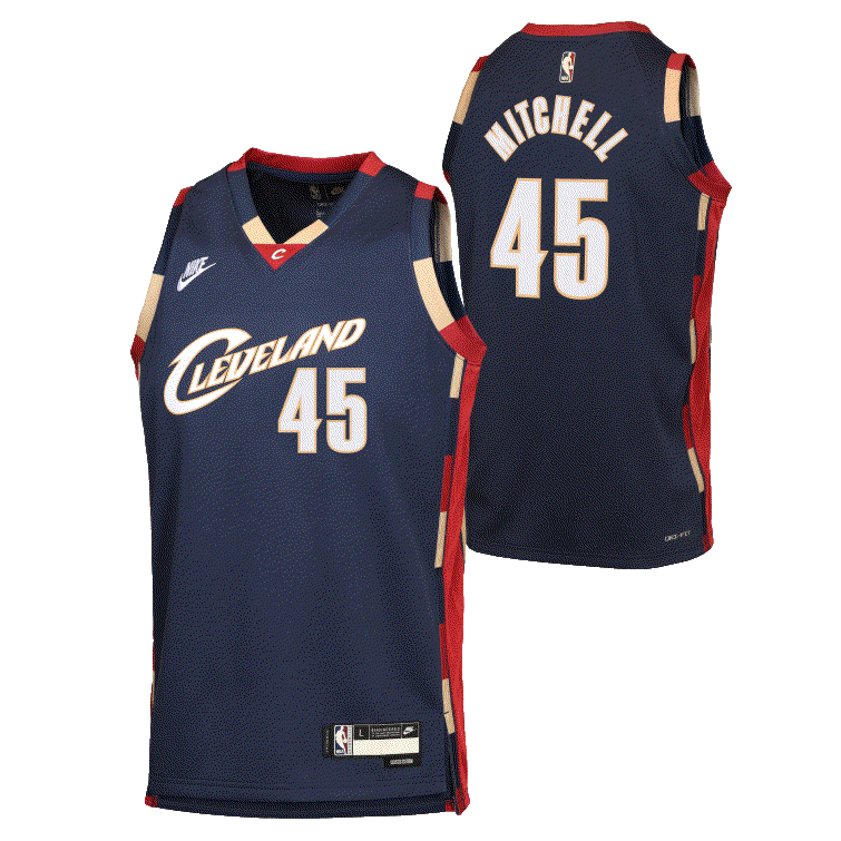 Donovan Mitchell Cleveland Cavs 2026 Classic Edition Youth NBA Swingman Jersey