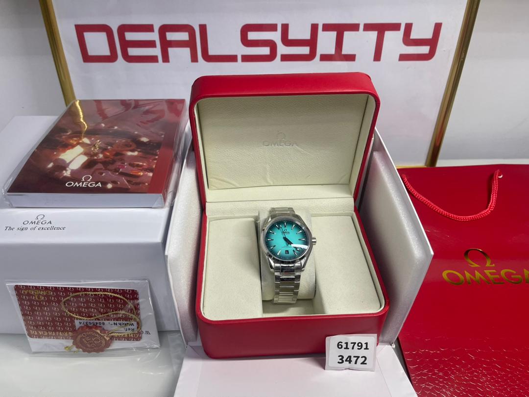 Omega Seamaster Aqua Terra Watch 41mm Turquoise Dial
