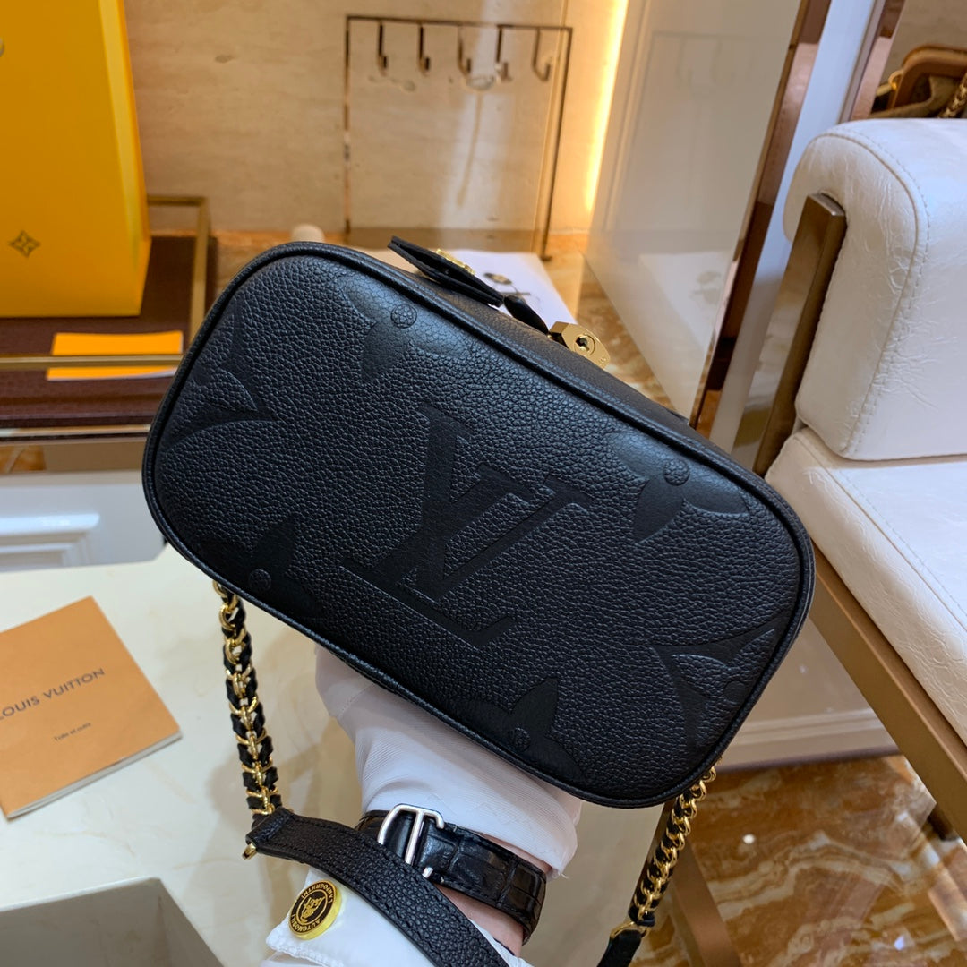 Louis Vuitton Vanity Pm Black 19cm/7.5in
