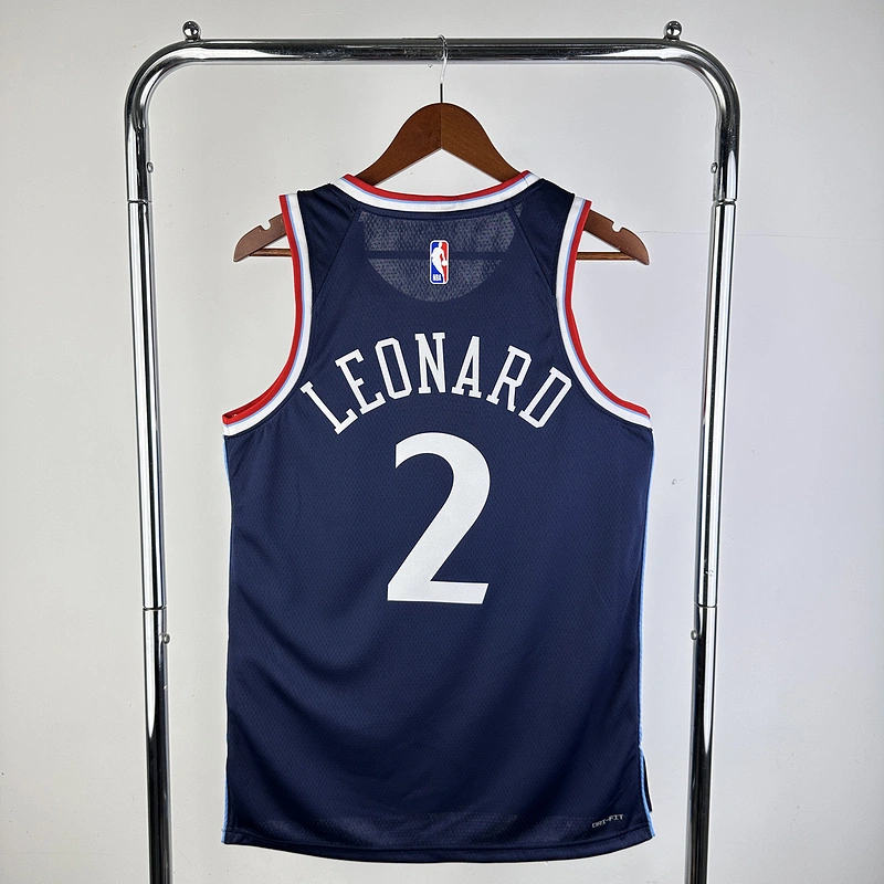 2025 NBA LA Clippers (2 LEONARD) Basketball Jersey