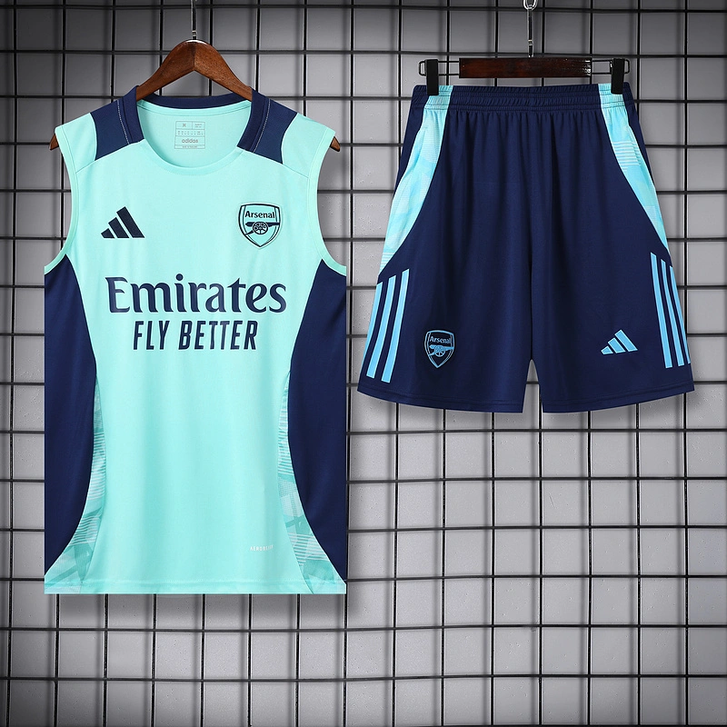 2024-25 season Arsenal Black Sleeveless Vest Training Wear