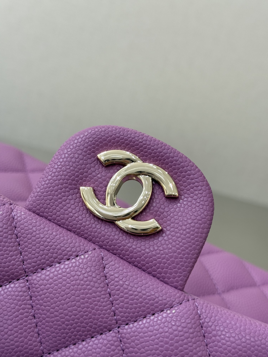 Mini Classic Flap Handbag（Purple）
